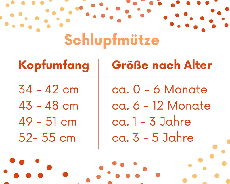 Wende-Schlupfmütze für Kleinkinder KU 52 - 55 aus Upcycling Seide & Kaschmir in Rot und Dunkelgrau