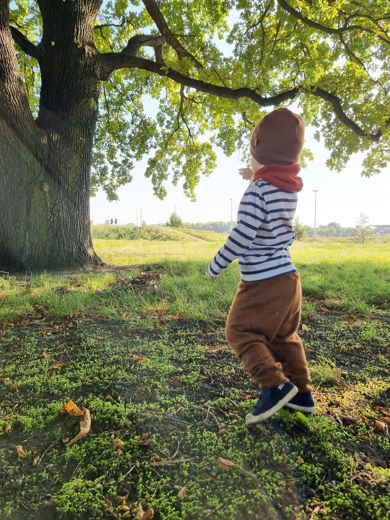 Mitwachshose aus Upcycling Wolle oder Kaschmir für Babys und Kinder in deiner Wunschfarbe