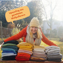 Loop Schlauchschal für Babys und Kinder in Wunschfarbe aus Upcycling Wolle oder Kaschmir - Jawoll Baby