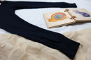 Leggings Kleinkinder 98/104 aus 100% Upcycling Wolle in Dunkelblau - Jawoll Baby