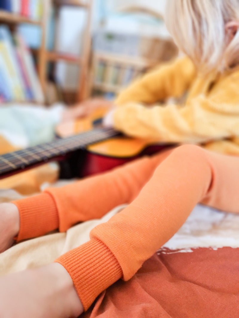 Leggings für Babys und Kinder aus Upcycling Wolle oder Kaschmir in deiner Wunschfarbe Größe 86 bis 128