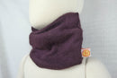 Loop für Kleinkinder aus Upcycling Seide & Kaschmir in Pflaumenlila