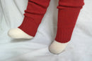 Leggings für Kleinkinder 86/92 aus 100% Upcycling Wolle in Rot - Jawoll Baby