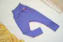 Mitwachs-Hose für Babys 74/80 aus Upcycling-Wolle in Pastellila - Jawoll Baby