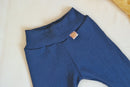 Leggings Kleinkinder 98/104 aus 100% Upcycling Wolle in Dunkelblau - Jawoll Baby