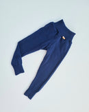 Leggings 86/92 aus 100% Upcycling Wolle in Blau - Jawoll Baby