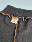Leggings 86/92 aus 100% Upcycling Wolle in Braun - Jawoll Baby