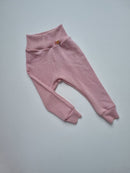Mitwachs-Hose 86/92 aus Upcycling-Wolle in Zartrosa - Jawoll Baby