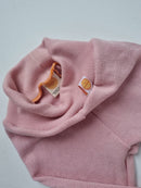 Mitwachs-Hose 86/92 aus Upcycling-Wolle in Zartrosa - Jawoll Baby