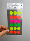 Paper Poetry • Sticker Punkte 15mm
