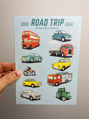 Temporary Tattoo • Road Trip