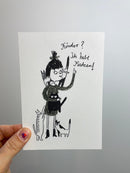 Kinder? Ich habe Katzen! • Postkarte