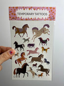 Temporary Tattoo • Horses