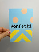 Konfetti• Postkarte