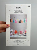 Yey! Quasten Girlande • Pastel