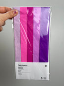 Paper Poetry • Seidenpapier lila sortiert 50x70cm 5 Bogen