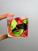 itoshii - Ponii Beads Ripsband Armbänder Neon 10 Stück