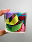 itoshii - Ponii Beads Ripsband Armbänder Regenbogen 10 Stück