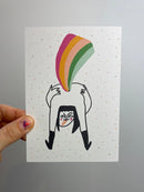 Regenbogen • Postkarte