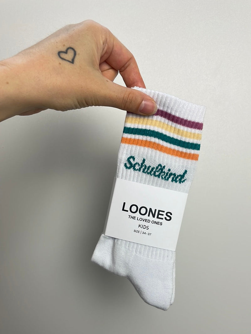 Socken Kids Schulkind • petrol