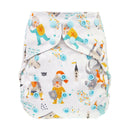 Blümchen OneSize Druckknopf Stoffwindel Überhose (3,5-16kg) Sale