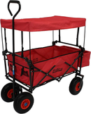 B-Ware Trutzholm Bollerwagen Wagen Handwagen 80 L Gartenwagen Buggy Rot Siehe Text/Foto