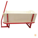 B-Ware Izzy Bollerwagen Holzbollerwagen Kinder Luftreifen 100kg Wagen Siehe Text/Foto