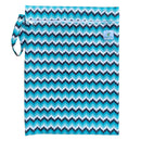 Blümchen Nasstasche Wetbag Windelsack wasserfest, geruchsdicht