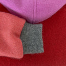 kronjuwel Kapuzenpullover aus 100% Kaschmir 86/92 rot rosa Upcycling Hoodie