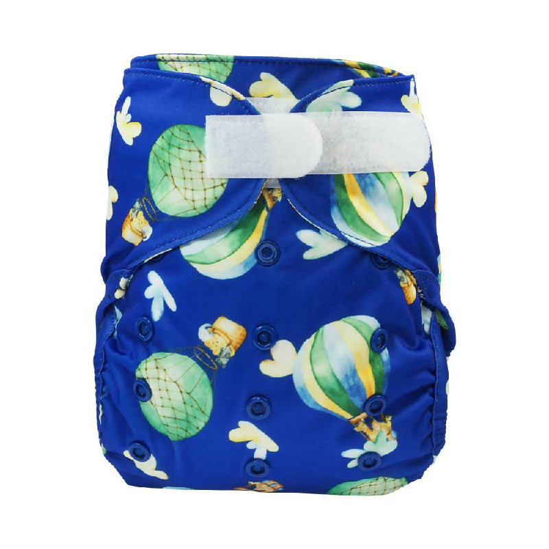 Blümchen OneSize Kletter Stoffwindel Überhose (3,5-16kg)