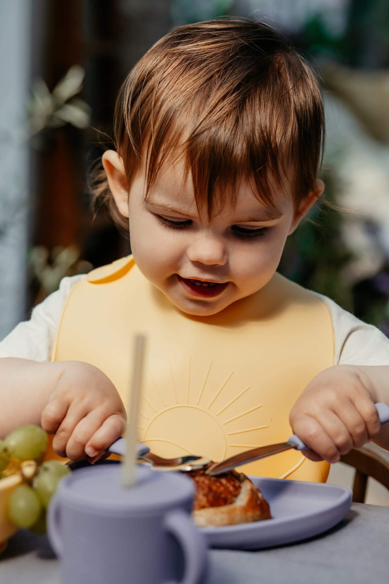 BY LILLE VILDE – BESTECK FÜR KLEINKINDER "LILAC" (3-TEILIG)