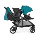B-Ware Joie Evalite Duo Capri Zwillingswagen Geschwisterwagen Buggy Türkis Schwarz