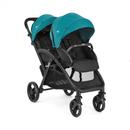 B-Ware Joie Evalite Duo Capri Zwillingswagen Geschwisterwagen Buggy Türkis Schwarz