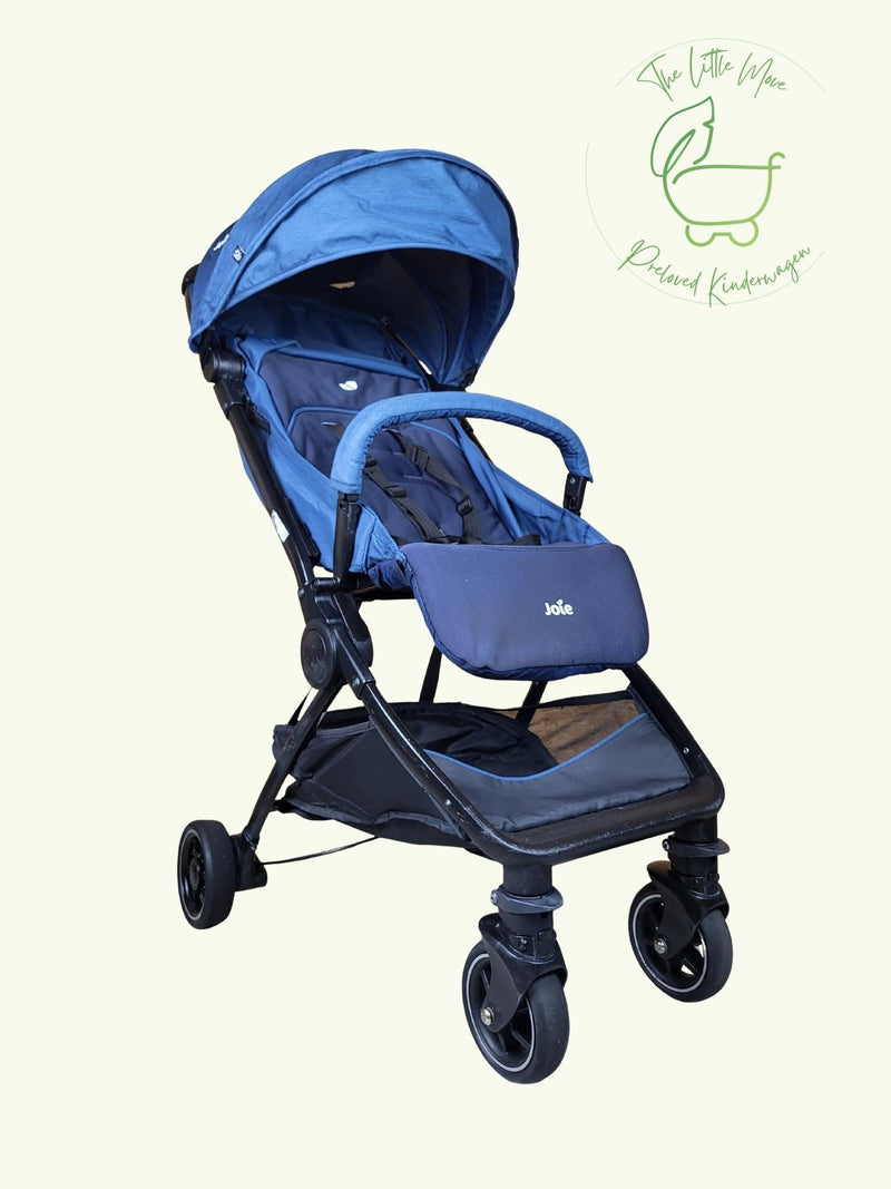 Joie Pact Stroller With Flat Reclining Seat - Blau in Gutem Zustand am Besten Kinderwagen 1 Kostenloser Versand