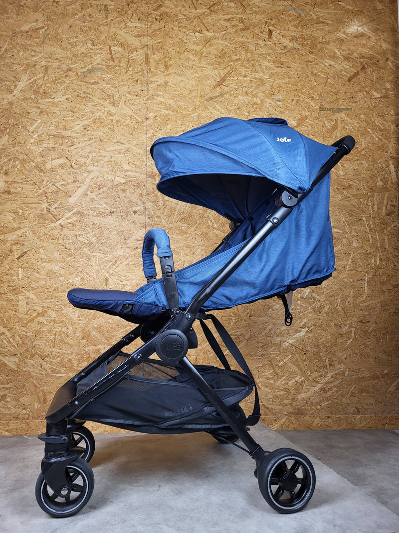 Joie Pact Stroller With Flat Reclining Seat - Blau in Gutem Zustand am Besten Kinderwagen 5 Kostenloser Versand