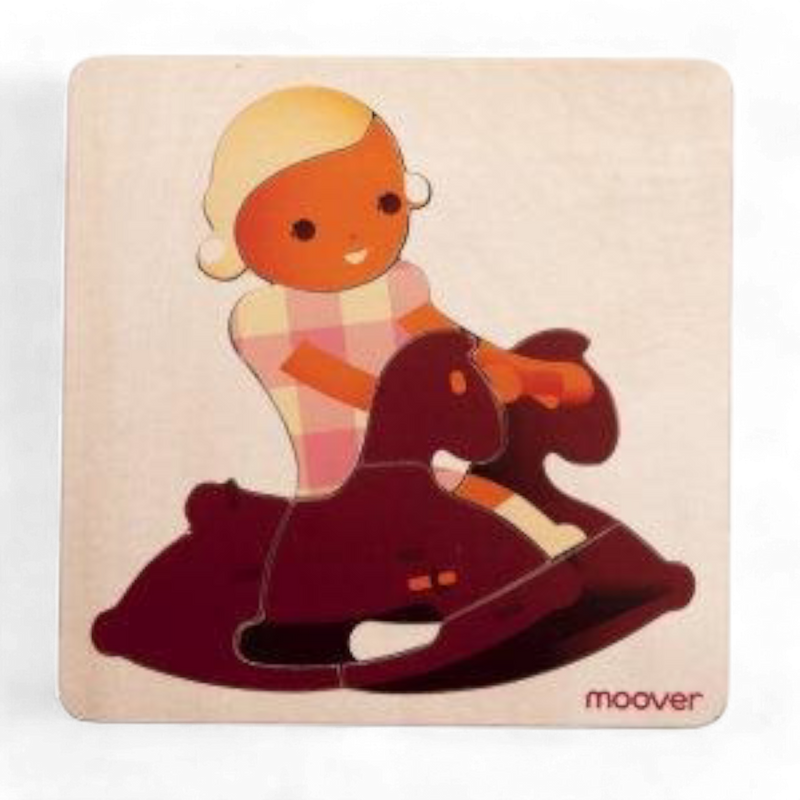 MOOVER - Puzzle Rocking Horse