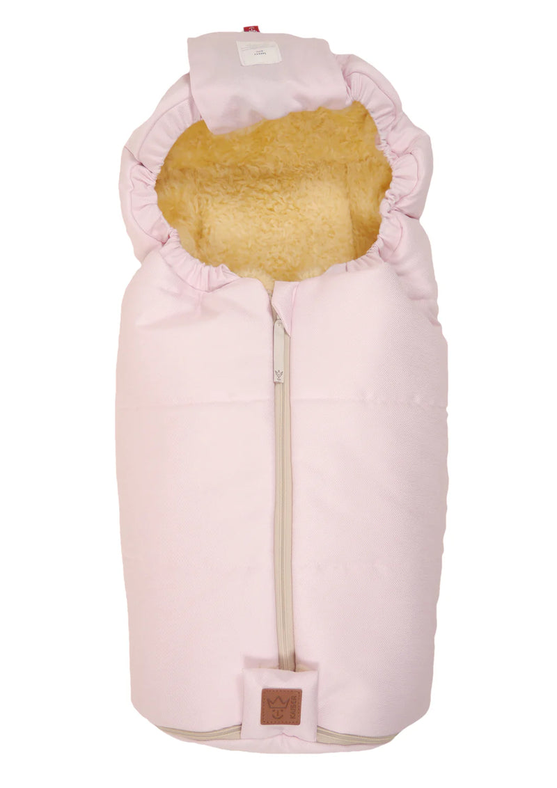 B-Ware Kaiser Emma Lammfell Fußsack Für Babyschale Waffle Rose 0 Bis 12 Monate Größe 0