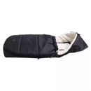 B-Ware Kaiser Hoody 2.0 Fußsack Babyschalenfußsack Schwarz Baby Kapuze Sherpa Fleece