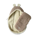 B-Ware Kaiser Hukky Babyschalen Fußsack Babyschale Warm Sand 24 Sand Babyschale Warm