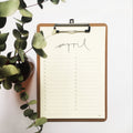 SANS.design Kalender mit Klemmbrett