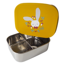 B-Ware Kikadu Brotdose Lunchbox Hase Gelb Kinderbox Brotbox