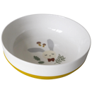 Kikadu Schale Schüssel Hase Design Gelb Kinder Geschirr Weichporzellan B-Ware