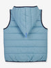 finkid VANULI, Leichte Steppweste - Zip in Innenjacke 80/90