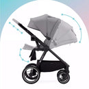 B-Ware Kinderkraft Kinderwagen Buggy Kombikinderwagen Nea 2in1 Platinum Grey Testsieger