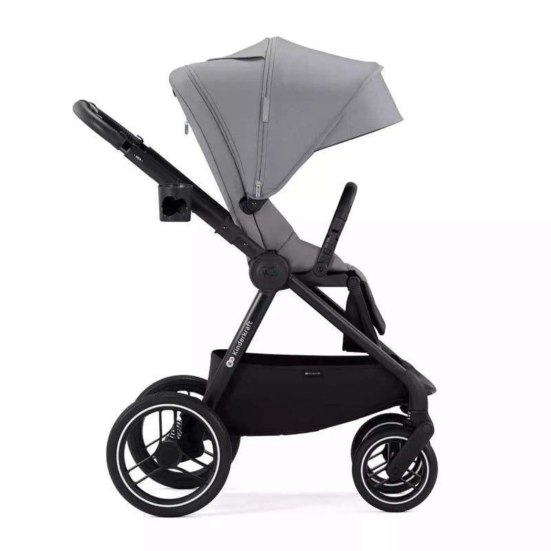 B-Ware Kinderkraft Kinderwagen Buggy Kombikinderwagen Nea 2in1 Platinum Grey Testsieger