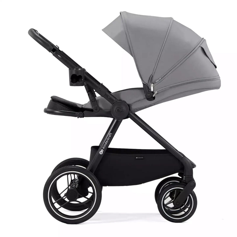 B-Ware Kinderkraft Kinderwagen Buggy Kombikinderwagen Nea 2in1 Platinum Grey Testsieger