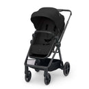 B-Ware Kinderkraft Newly Kinderwagen Buggy 3in1 Kindersitz I Size Fußsack Schwarz Set