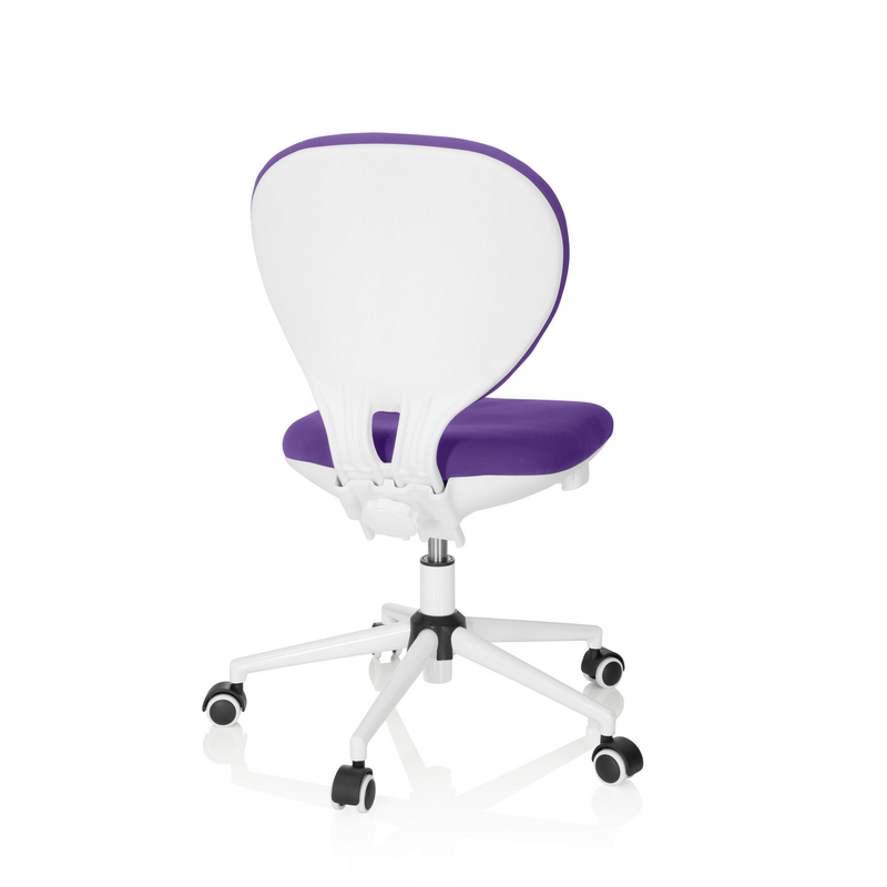 Hjh Office Kinderstuhl Schreibtischstuhl Stuhl Kinderzimmer Stoff Lila Kid Vivo B-Ware - 4251084675738