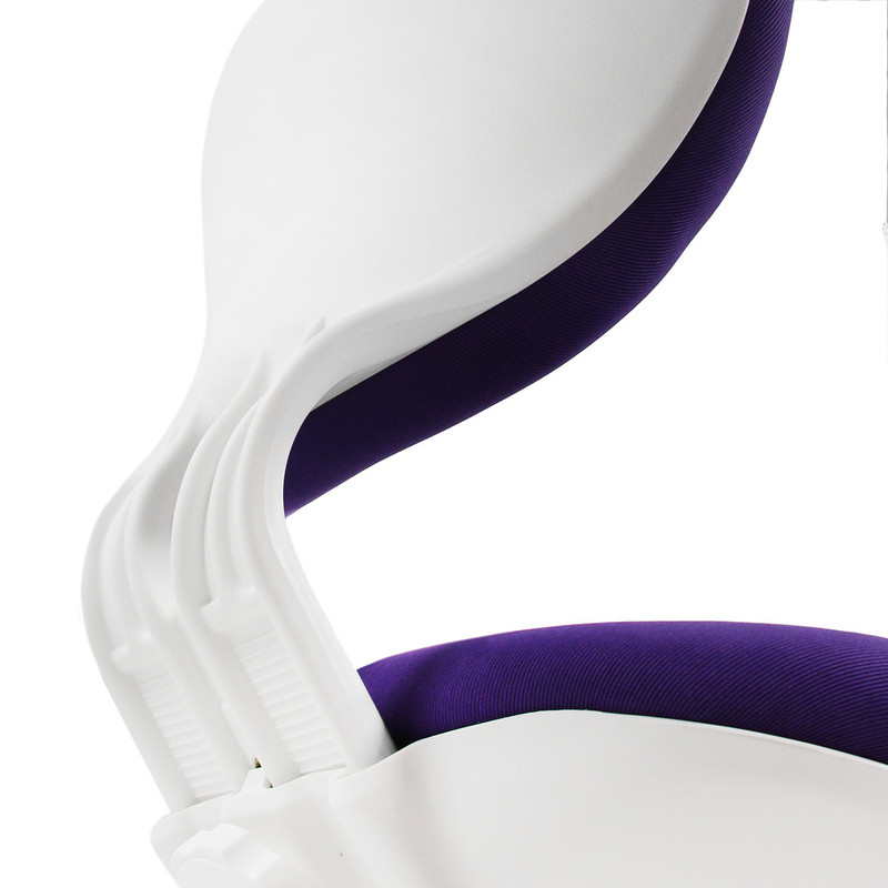 Hjh Office Kinderstuhl Schreibtischstuhl Stuhl Kinderzimmer Stoff Lila Kid Vivo B-Ware - 4251084675738