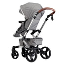 B-Ware Bonavi Kinderwagen Kombiwagen Buggy 2.0 Melange Grey Höhenverstellbar Kombi